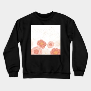 Cascading Peonies Crewneck Sweatshirt